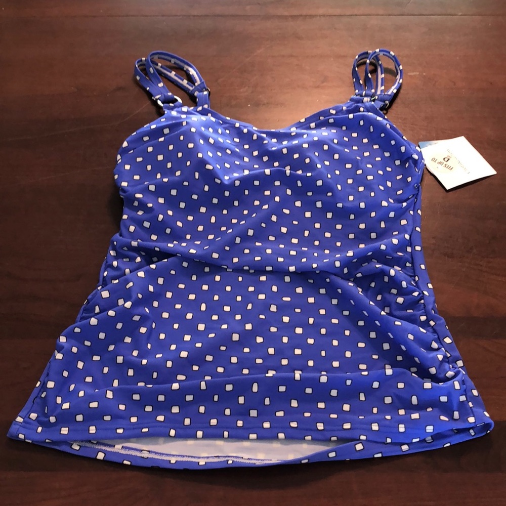 COPY - Croft & Barrow - tankini top - NWT - size …